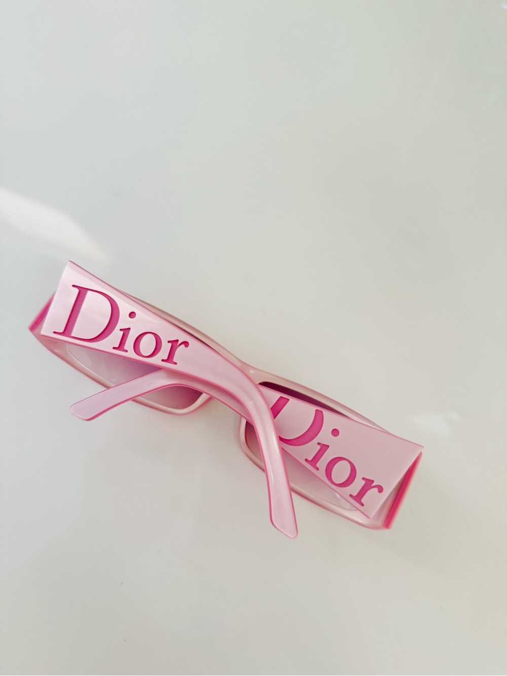 RARE🍒Christian DIOR Your Dior pink logo Y2K sunglasses John Galliano Era.